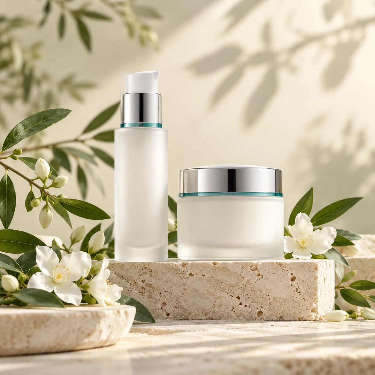 Illustrative skin care packaging